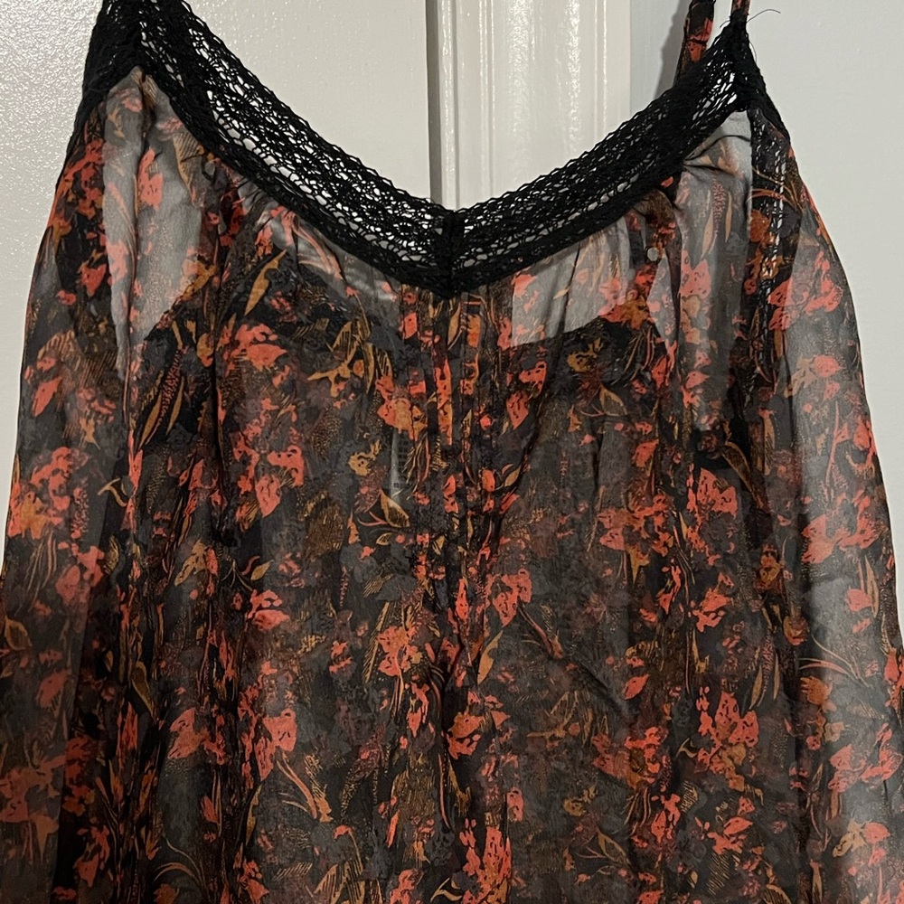 Sheer summer shirt